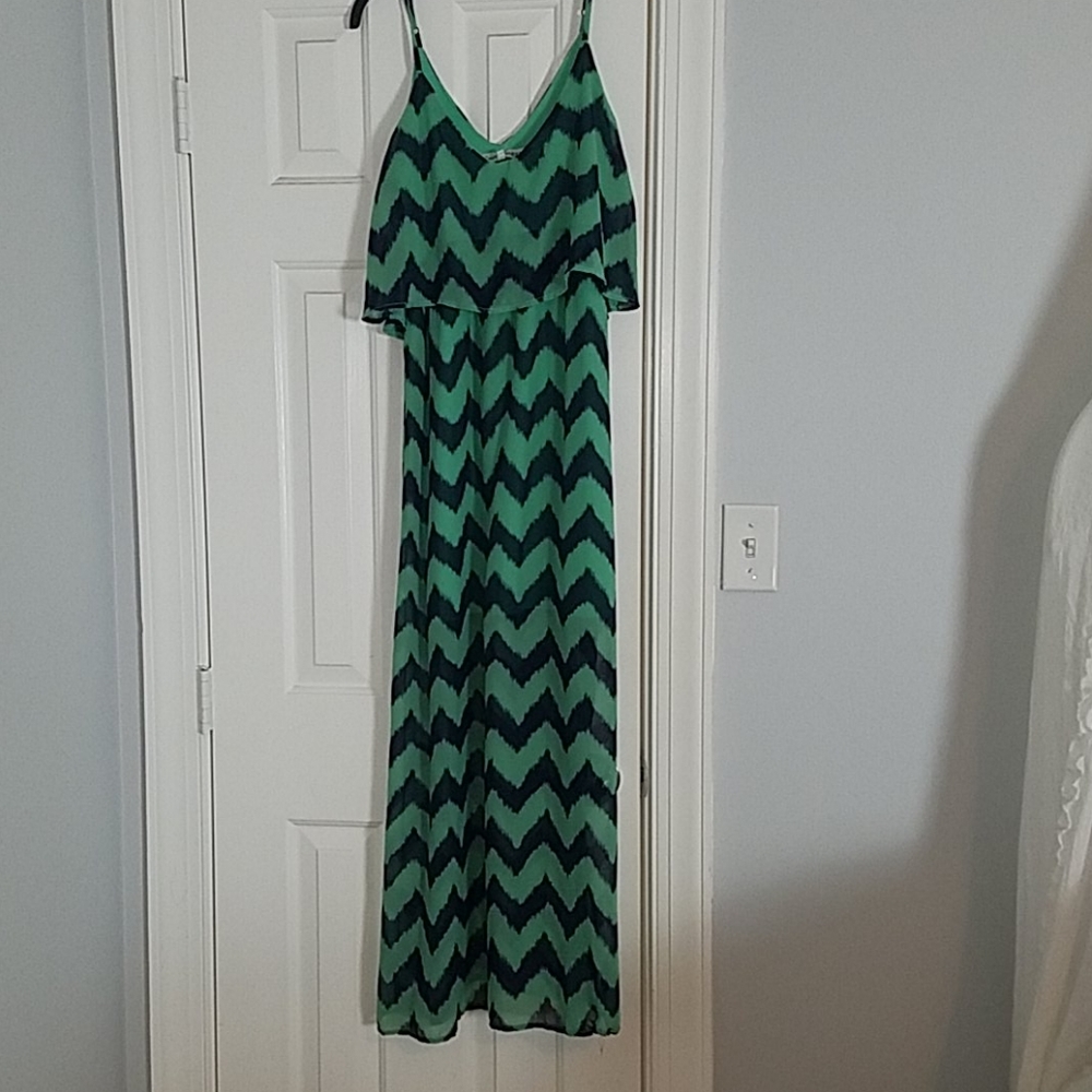 Chevron maxi dress from Cato's